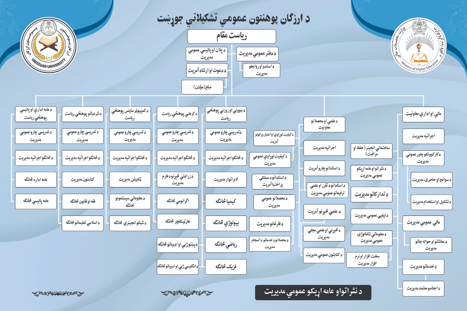 عمومي تشکیلاتي جوړښت